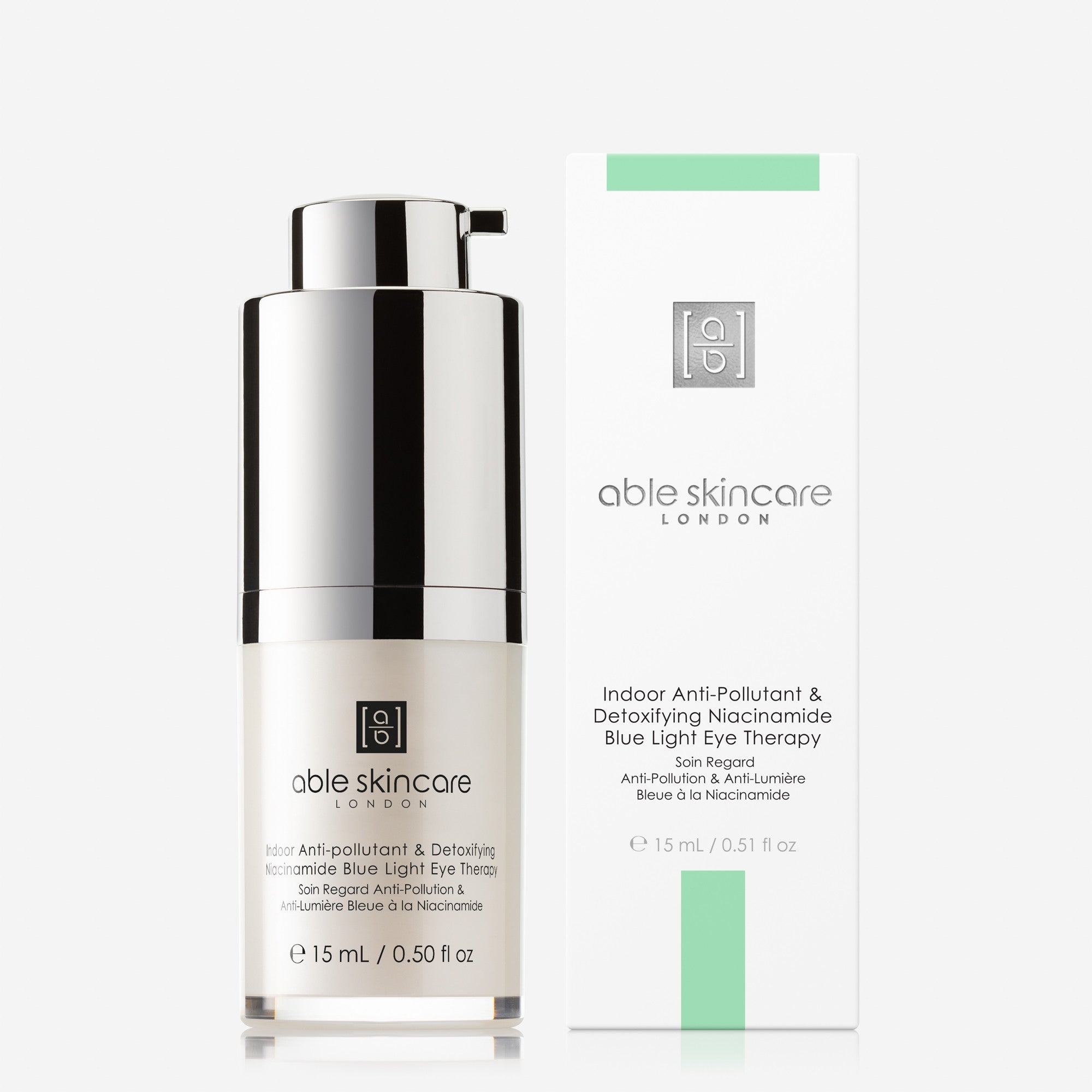 Indoor anti-pollutant & detoxifying Niacinamide blue light eye therapy